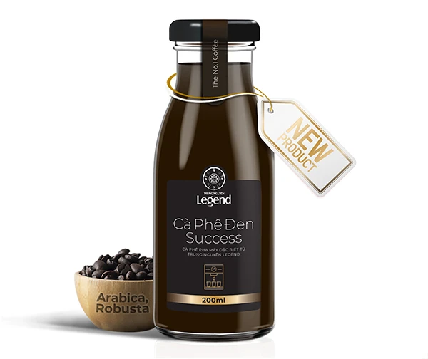 Ca Phe Den black coffee