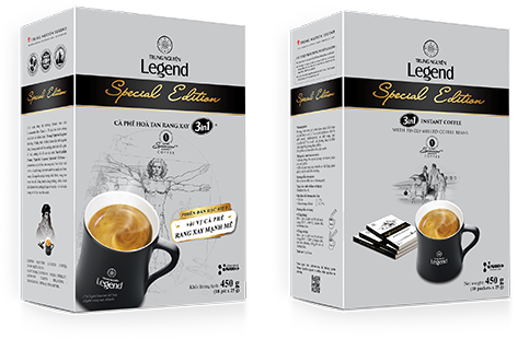 Trung Nguyen Legend Special Edition with Vitruvian Man design
